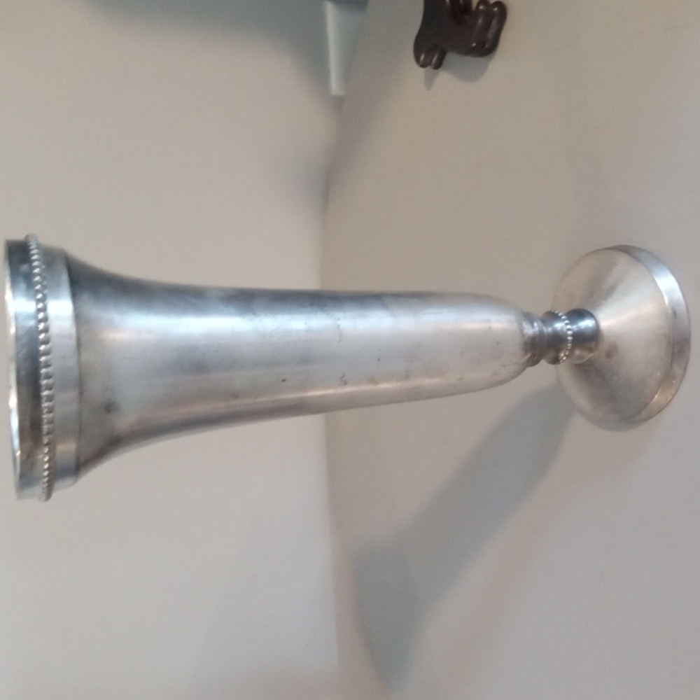 Pottery Barn Silver Vase